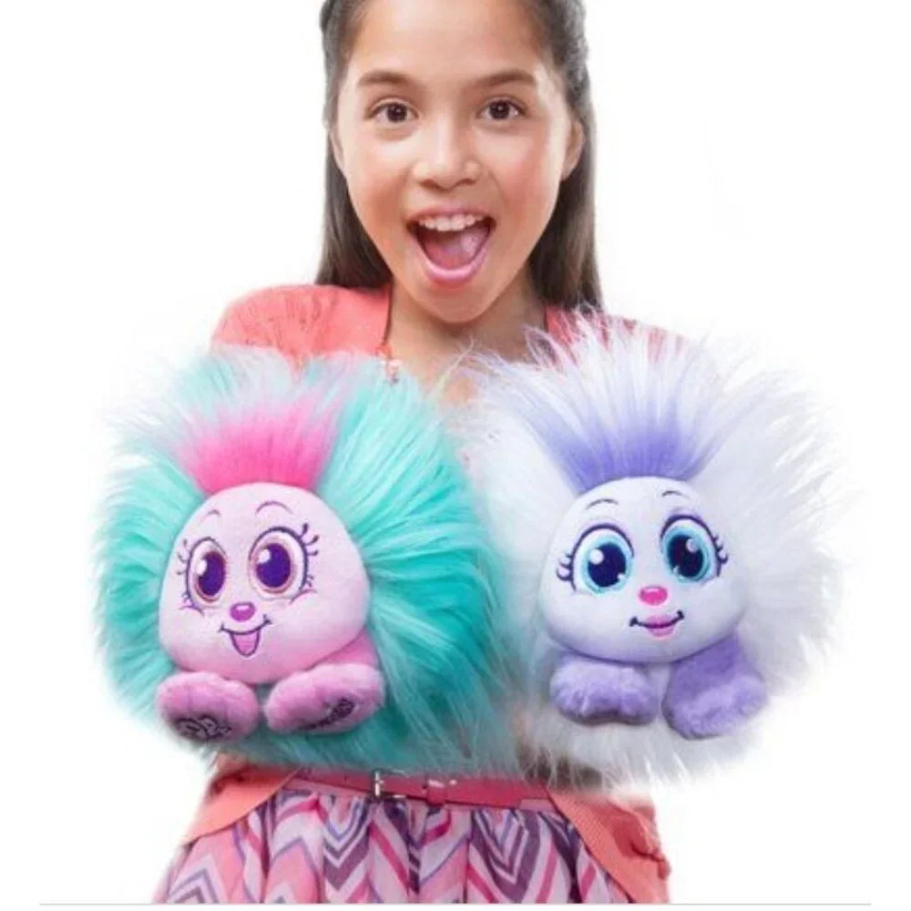Shnooks Stuffed Mello Soft Plush Toy Marshmallow Scented Fluffy Hair Dead Stock